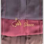 Elegant Contrast Thread Stitch Abaya | Customizable Colors - Image 3