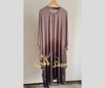 Minimalist Butterfly Cut Kaftan Abaya – Customizable Colors - Image 5